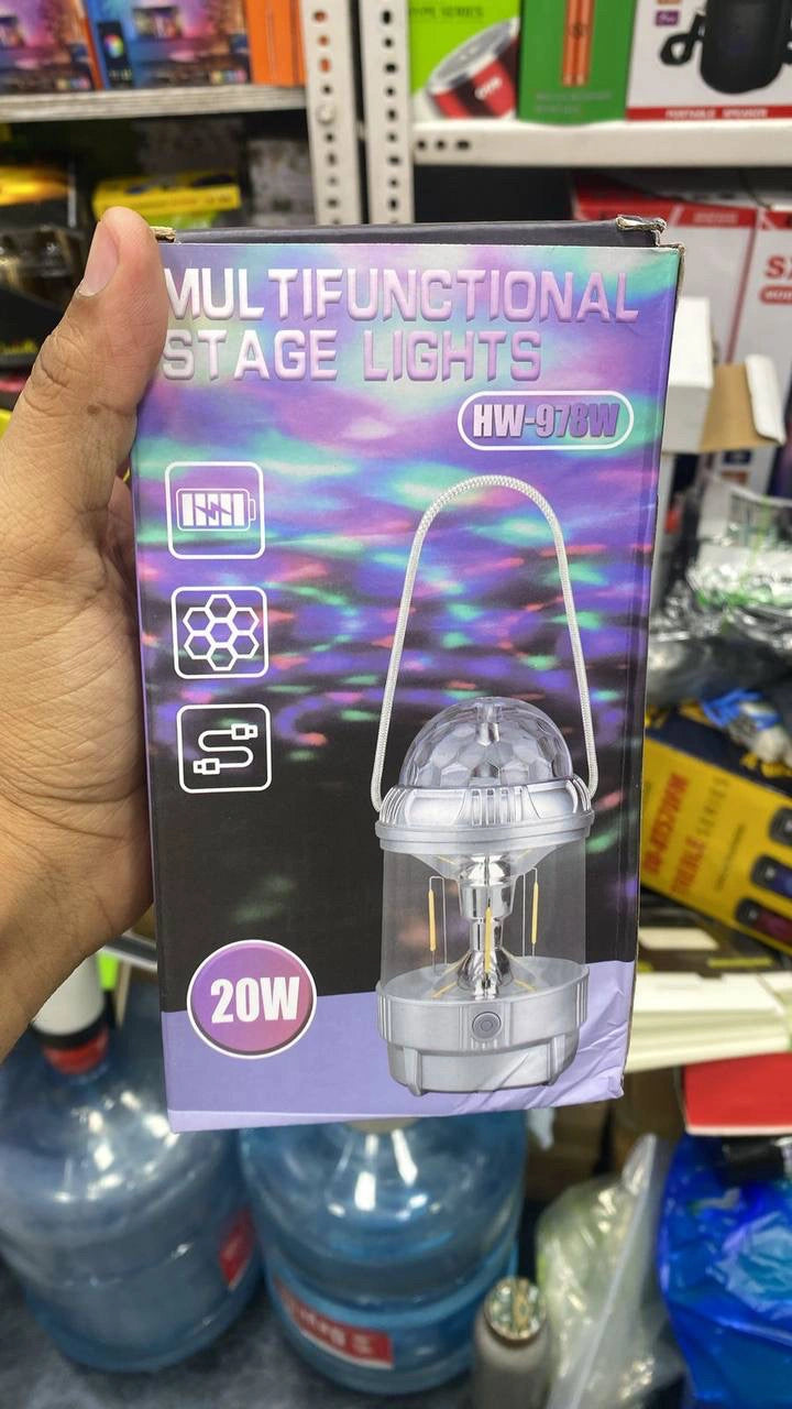 Outdoor Camping Lamp & Disco/fancy Light Stage Light With Usb Cable